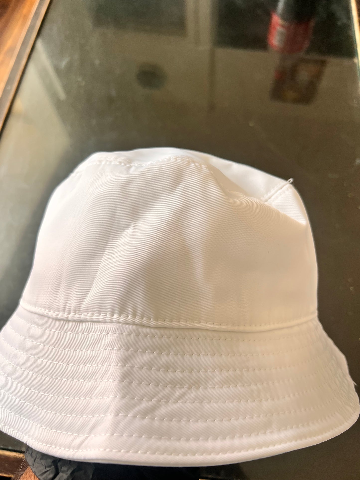 P white bucket hat