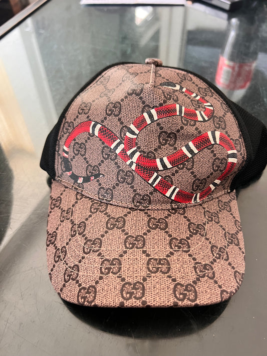 Khaki Snake Hat