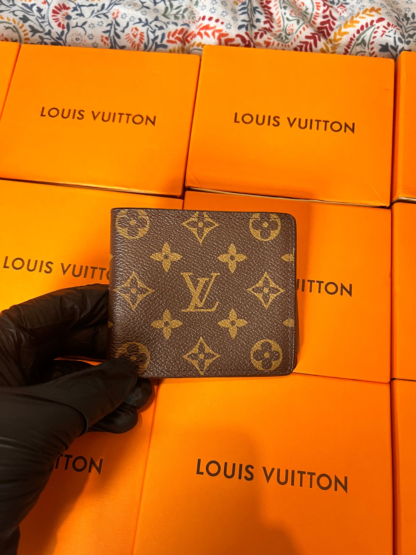 Brown Wallet with box