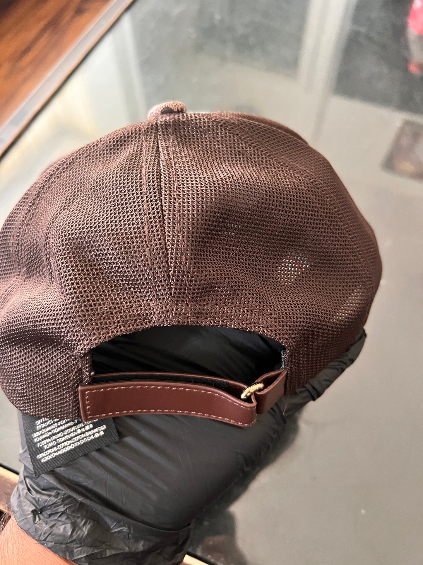Beige Duck Hat