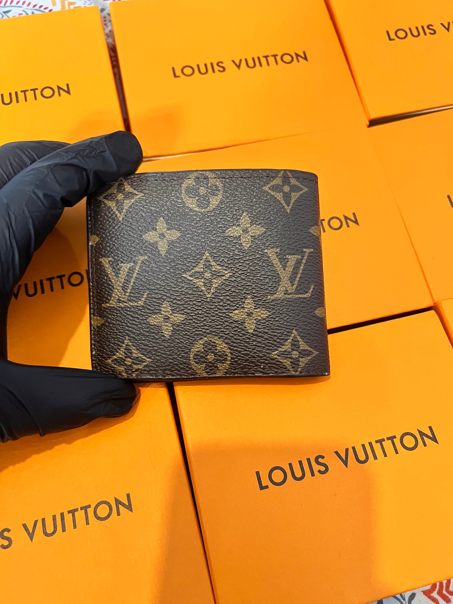 Brown Wallet with box