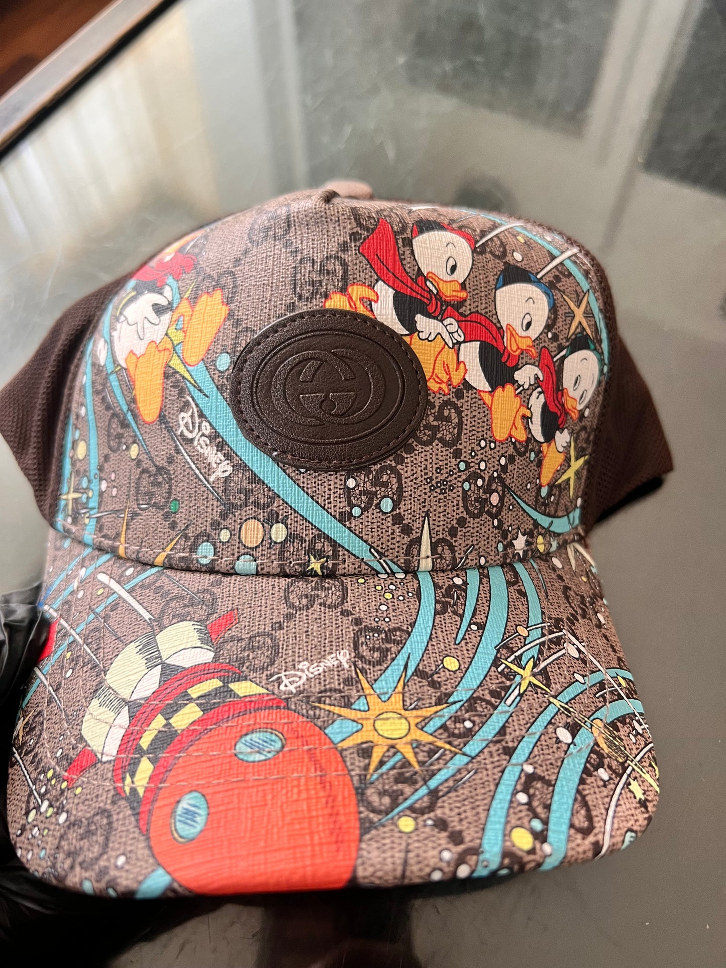 Beige Duck Hat